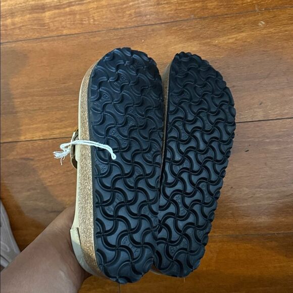 NWT Birkenstock Buckley Style Oiled Leather in Light Tobacco - Picture 10 of 10